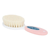 Sevi Bebe Baby Hair Brush and Comb Set - Natural Bristle, Gentle Grooming for Newborns