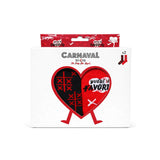Carnaval Socks Patterned Couple Crew Socks Set 2 Pairs