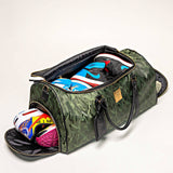 Green Camo Weekender Duffle Bag (FLASH SALE)