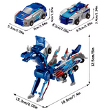 Car & Transforming Dinosaur Toy – Crash-Proof Manual