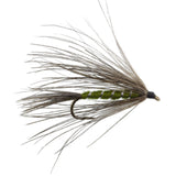 3 Pack Carey Special Soft Hackle Grouse and Olive Wet Fly - Hook Size 10