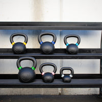 Muscle D Cast Kettlebells - Muscle D Fitness - Quality Handle Design - Heavy Duty Coating