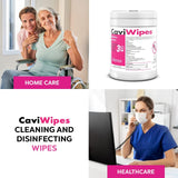 CaviWipes Disposable Germicidal Disinfecting Wipes