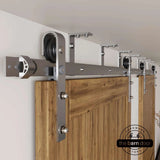Ceiling Mounted Barn Door Hardware Kit