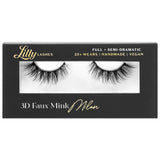 Lilly Lashes 3D Faux Mink Lashes: Get Glamorous, Waterproof, Reusable False Eyelashes for a Stunning Look