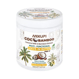 Mixup. CocoBamboo Hair Leave-In Treatment: Repair, Hydrate & Shine with Coconut Oil & Bamboo for Dry, Damaged Hair - 7.44 fl oz
