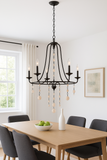 World Imports Matira Collection 3-Light Oil Rubbed Bronze Chandelier (WI974388)