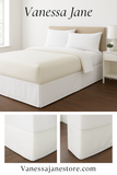 Threshold 300 Thread Count Ultra Soft Flat Sheet True Khaki, Queen