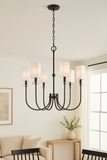 World Imports Monroe 9-Light Bronze Chandelier (WI973797)
