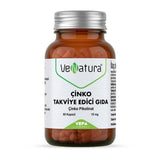VeNatura Zinc Supplement 60 Capsules: Natural Immune Support, Boost Overall Health & Fight Zinc Deficiency
