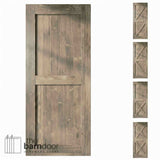 Natural Pine Wood Barn Door