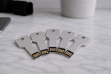 Key Style USB 2.0 Flash Drive Unprinted