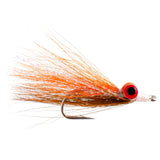 Clouser Freshwater Deep Minnow Brown Orange Sunfish 4  Flies - Size 4