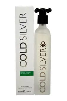 Cold Silver By United Colors of Benetton For Men EDT Spray