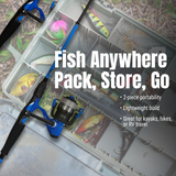 Reaction Tackle Fishing Rod and Spinning Reel Combo – Predator Pro