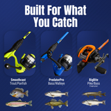 Reaction Tackle Fishing Rod and Spinning Reel Combo – Predator Pro