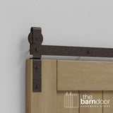 J-Strap Heavy Duty Bifold Barn Door Hardware Kit | 4-Door Biparting