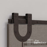Horseshoe Heavy Duty Sliding Barn Door Hardware Kit