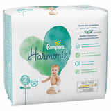 Prima Harmonie Baby Diapers Size 2, 24 Count - Gentle on Sensitive Skin, Hypoallergenic & Plant-Based