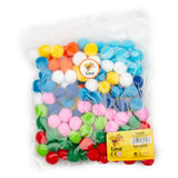 Lino Ponpon Craft Ponpon Set - 20 mm Diameter, 150 Count - Ideal for Arts and Crafts Supplies, Educational Craft Materials