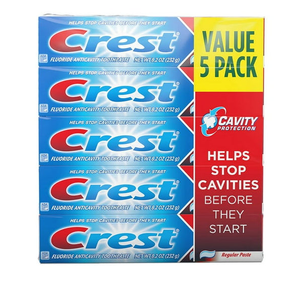 CREST CAVITY  PROTECTION TOOTHPASTE 5 PACK
