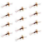 Royal Wulff Cripple Mayfly - Caddis Emerger - 1 Dozen Flies Hook Size 18