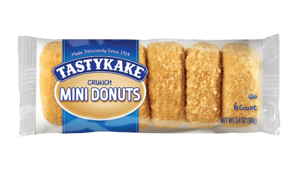 TASTYKAKE CRUNCH MINI DOUGHNUT