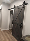 Natural Pine Wood Barn Door