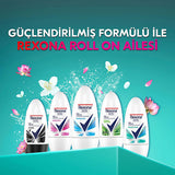 Rexona Cotton Dry Roll-On Deodorant for Women: 72-Hour Protection, Hypoallergenic, and Soft Cotton Extracts - Stay Fresh All Day.