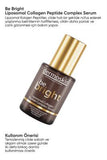 Dermoskin Be Bright Liposomal Collagen Peptide Complex Anti-Aging Serum 30ml - Dermatologically Tested, Hyaluronic Acid, Anti-Wrinkle, Skin Elasticity
