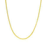 14k Yellow Gold Forsantina Lite Cable Link Chain 1.9mm