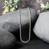 14k White Gold Franco Chain 1.2mm