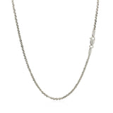 14k White Gold Sparkle Chain 1.5mm