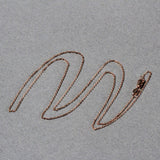 Diamond Cut Cable Link Chain in 14k Rose Gold (0.8 mm)