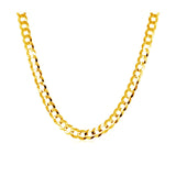 3.2mm 10k Yellow Gold Curb Chain