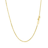 14k Yellow Gold Octagonal Box Chain 1.0mm