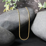 14k Yellow Gold Franco Chain 0.9mm