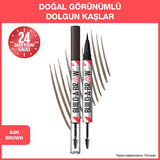 Maybelline New York Build a Brow 2-in-1 Eyebrow Pencil & Gel - Long Lasting, Smudge Proof, Precise Application