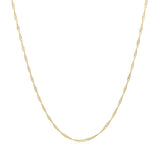14k Yellow Gold Singapore Chain 0.6mm
