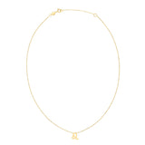 14K Yellow Gold Leo Necklace