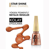 Flormar Star Shine Metallic Nail Polish in Rose Whisper 11ml