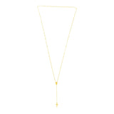 14k Yellow Gold Rosary Necklace