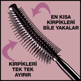 Maybelline New York Lash Sensational Mascara - Intense Black, Volumizing & Lengthening with Rosehip Oil