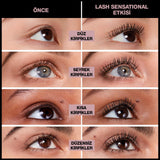Maybelline New York Lash Sensational Mascara - Intense Black, Volumizing & Lengthening with Rosehip Oil