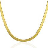 Imperial Herringbone Chain in 10k Yellow Gold (5.00 mm)