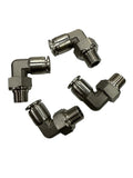 SPDZ1 1/8 NPT - 1/4 DOT 90 Degree 4 Piece Heavy Duty Fitting Kit