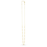 14k Yellow Gold Bead Necklace