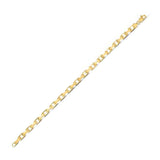 14k Yellow Gold French Cable Link Chain (4.80 mm)