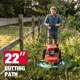 22" 170cc Gas Walk-Behind String Trimmer DB6222