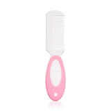 Eklips Baby Hair Brush and Comb Set - Natural Bristle Brush & Round-Tipped Comb for Gentle Infant Hair Care